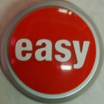 Easy Button, by Civilian Scrabble